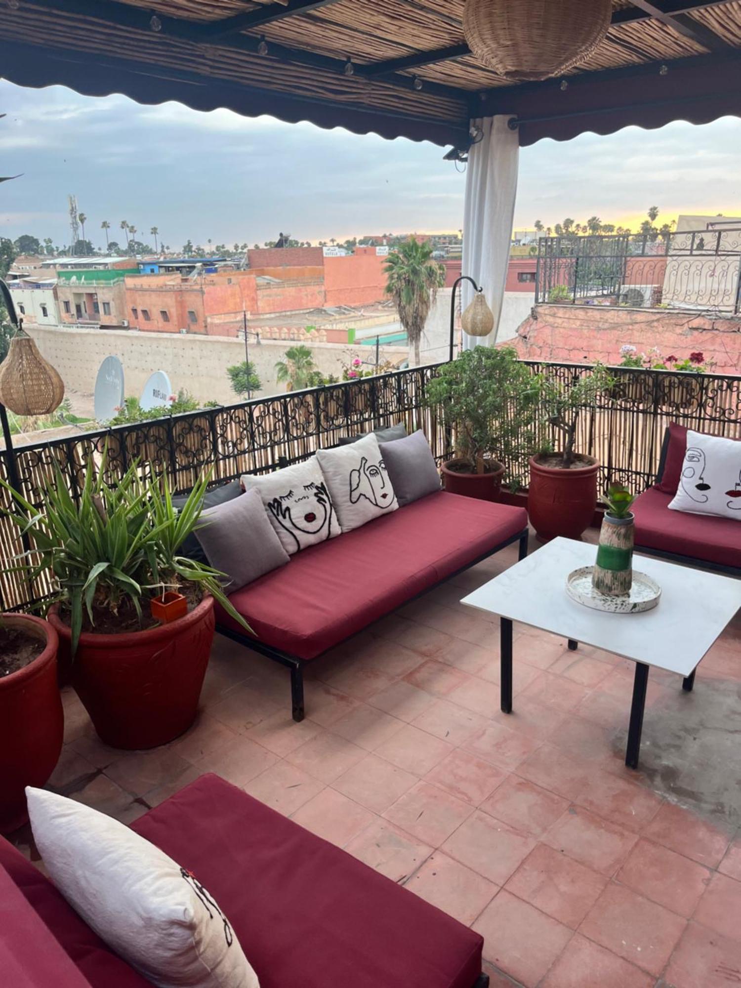 Dar L'Hna Apartman Marrákes Kültér fotó